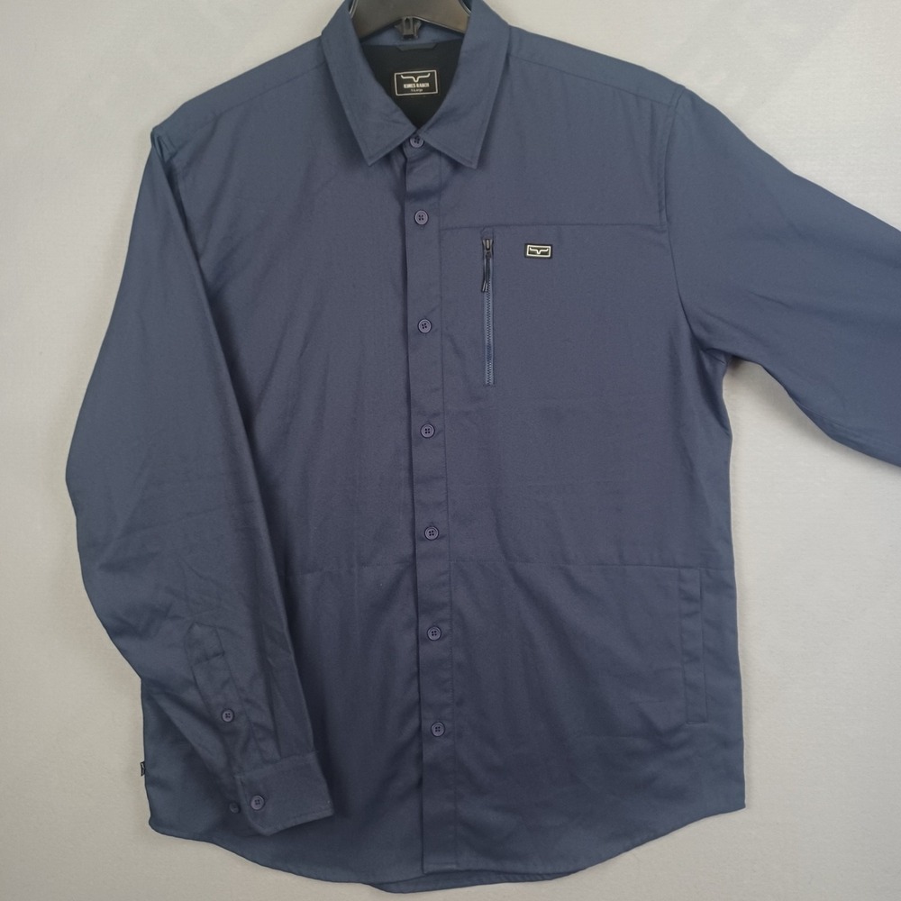 NEW Kimes Ranch Men's Hart Shirt Jacket Kooltex Shacket Size XL Black